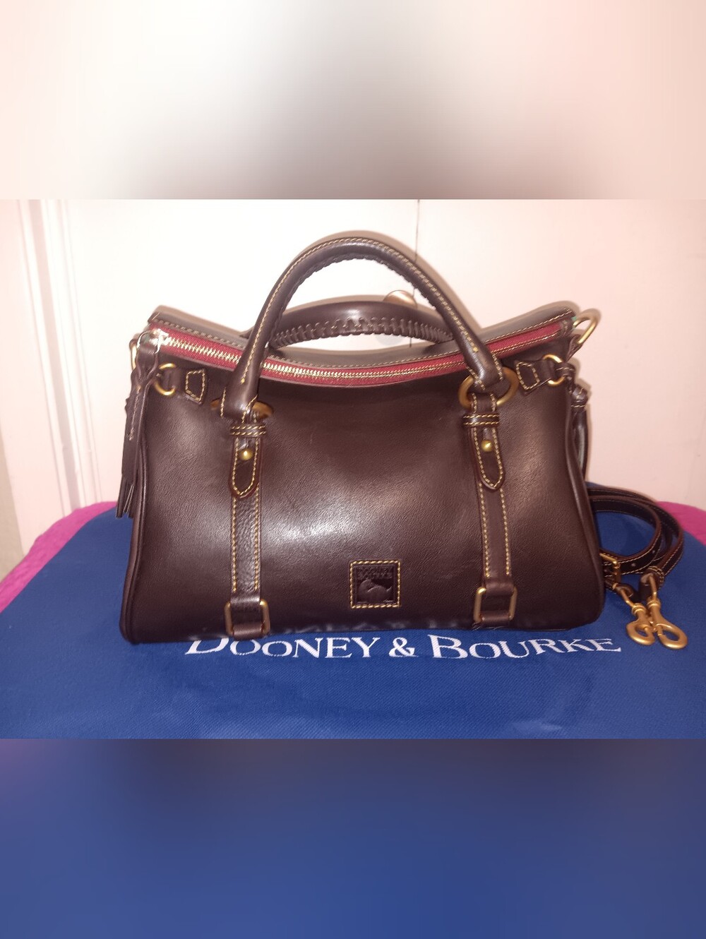 Dooney Bourke Tmoro Florentine Satchel Large